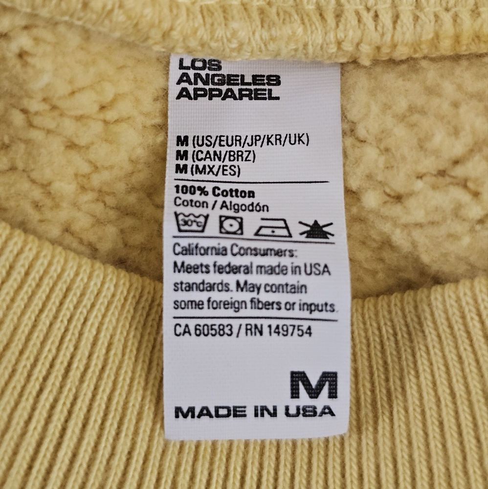 Cherry La Solid Heavyweight Sweater Los Angeles A… - image 4